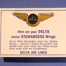 Western Air Lines Junior Stewardess Wings