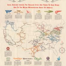 Local Airlines Regional Service Map