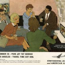 Continental Airlines Brochure