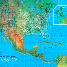 Delta Route Map