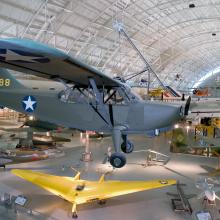 Stinson L-5 Sentinel at the Udvar-Hazy Center