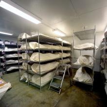 Spacesuit Storage at the Garber Facility