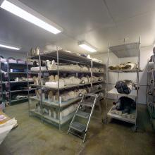 Spacesuit Storage at the Garber Facility