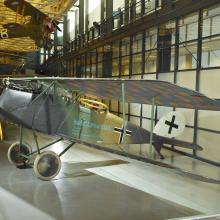 Halberstadt CL.IV at the Steven F. Udvar-Hazy Center