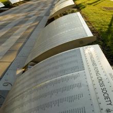 Wall of Honor at the Udvar-Hazy Center