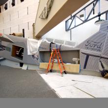 Ford Tri-Motor Mock-up in America by Air Exhibition