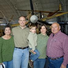 Udvar-Hazy Center's Five Millionth Visitor