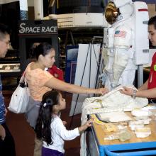 Living and Working in Space Family Day