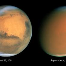 Mars Dust Storm