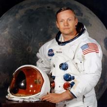 Neil A. Armstrong, Commander of Apollo 11