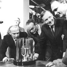 Moon Rock Presented to Smithsonian by Apollo 11 Crew