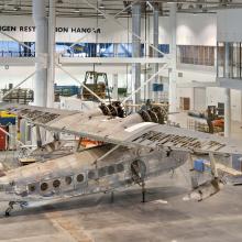 Sikorsky JRS-1 in Mary Baker Engen Restoration Hangar