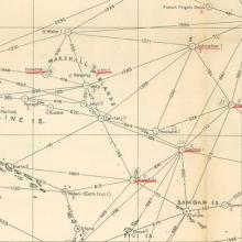 Air Distance Chart (Howland Island)