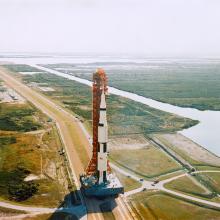 Saturn V with Tower