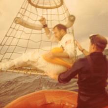 Apollo Astronaut Evans in Rescue Net