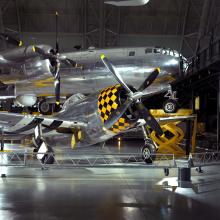 Republic P-47D Thunderbolt and Boeing B-29 Superfortress <em>Enola Gay</em>