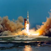 Apollo 16 Liftoff