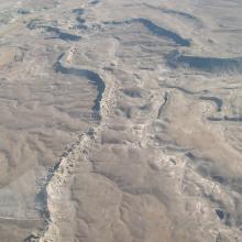 Image of Inverted Channels in Utah