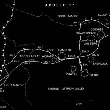 Apollo 17 Traverses