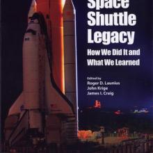 Book cover: Space Shuttle Legacy