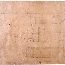 1903 Wright Flyer Sketch Repoduction