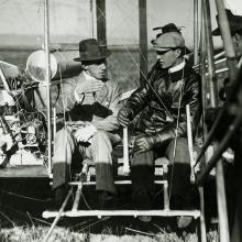 Wilbur Wright and King Alfonso XIII of Spain