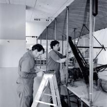 1903 Wright Flyer restoration work