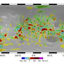 Mars Magnetic Features