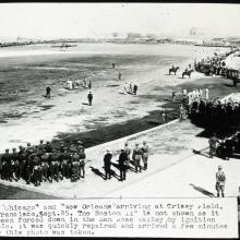 The World Flight arrives at San Francisco