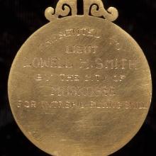 Medal from the City of Muskogee, Oklahoma  (Back)