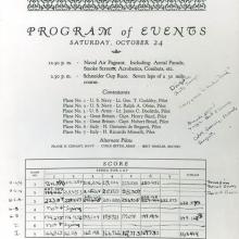 1925 Schneider Trophy Race Scorecard