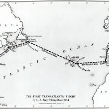 The Route of the NCs Across the Atlantic