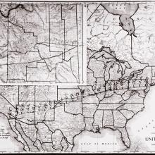 The Route of the First Transcontinental Flight