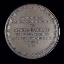 National Geographic Society Medal (Back)