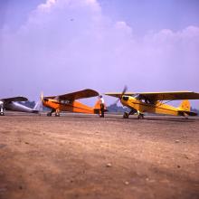 Luscombe Silvaire, Aeronca 65 Chief, and Piper Cub