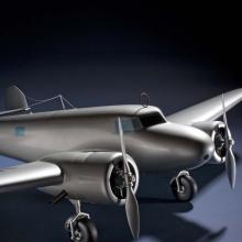 Lockheed 10-E Electra, 1:16 scale