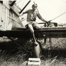 Henry Ogden Finishes Filling up the Boston’s Oil Tank