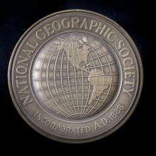 National Geographic Society Medal (Front)