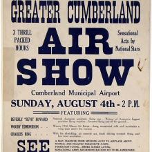 Greater Cumberland Air Show poster