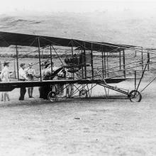 Bud Mars and His Airplane in Hawaii