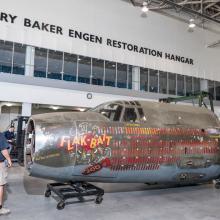 "Flak-Bait" Moves to the Restoration Hangar