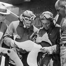 Capt. William Erwin and Lt. Cmdr. Alvin Eichwoldt