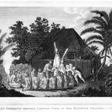 Captain James Cook in Hawaii