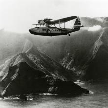 Inter-Island Airways S-43 in Flight