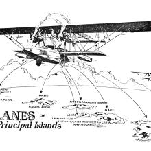 Inter-Island Airways Timetable 1929