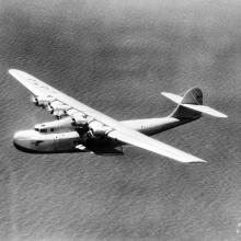 <em>Hawaii Clipper</em> in Flight