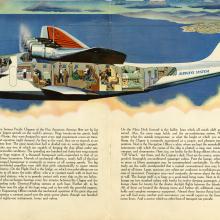 Martin M-130 Clipper Cutaway Drawing