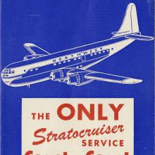 Northwest Airlines Timetable 1950