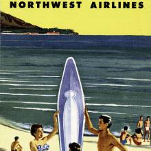 Northwest Airlines Hawaii Brochure, Cover