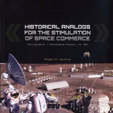 Book cover: Historical Analogs for the Stimulation of Space Commerce 